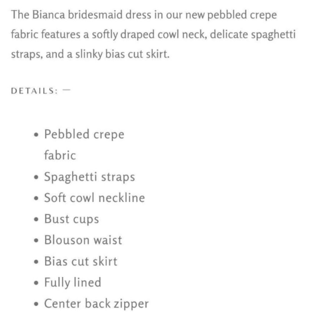 Jenny Yoo Navy Bianca Dress - Picture 4 of 4